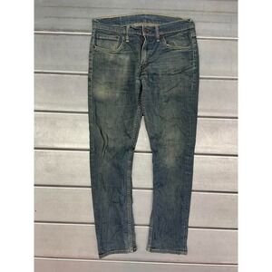Levis 511 Jeans Mens 31X28 Blue Medium Wash Denim Straight Leg‎